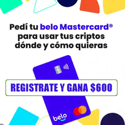 Regístrate desde el celu con este enlace y obtené $600